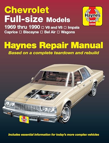 Chevrolet Full-Size Sedans (69 - 90)