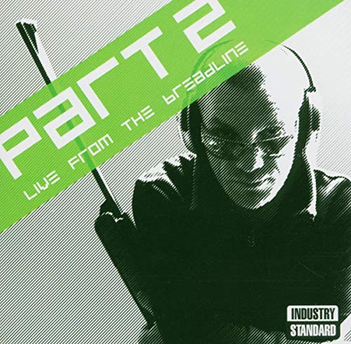 CD cover: portrait of a man with sunglasses, green and gray design.