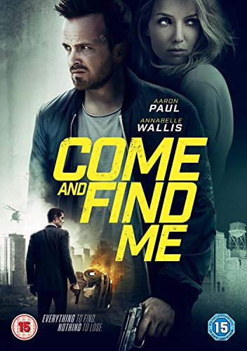 Come And Find Me" DVD cover with Aaron Paul and Annabelle Wallis.