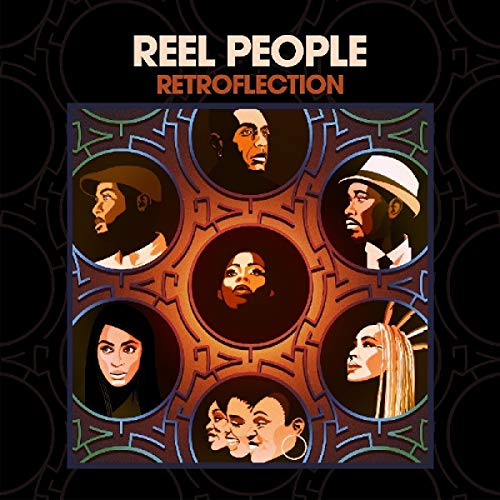 CD cover for Reel People’s “Retroflection” featuring portraits of six people.