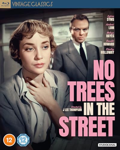 Blu-ray cover for "No Trees In The Street" featuring two actors.