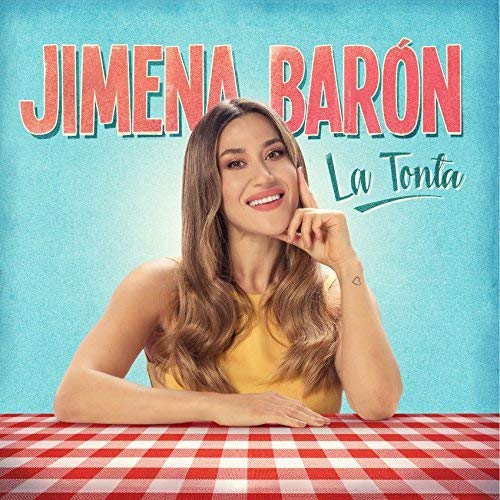 Jimena Barón album cover, "La Tonta", with artist portrait.
