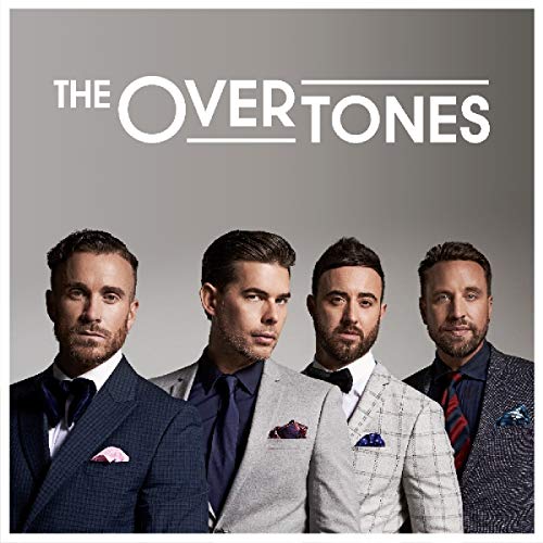 CD cover featuring four formally dressed men, "The Overtones" text.
