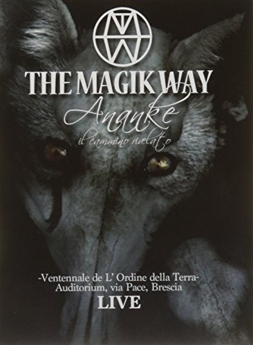DVD cover featuring a ram’s head, symbolic logo, and text: “The Magik Way - Ananke”.