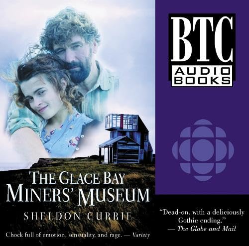 CD cover featuring two people and a mining headframe, titled "The Glace Bay Miners' Museum".