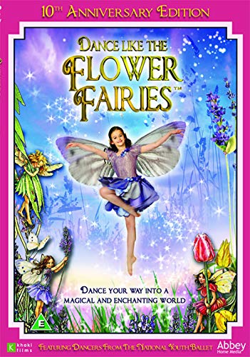 DVD cover featuring a young ballerina dressed as a flower fairy.