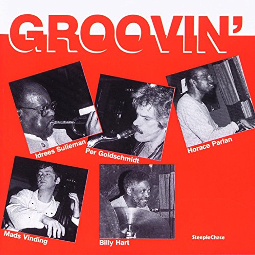 CD cover for "Groovin'" by Idrees Sulieman, featuring black and white portraits.