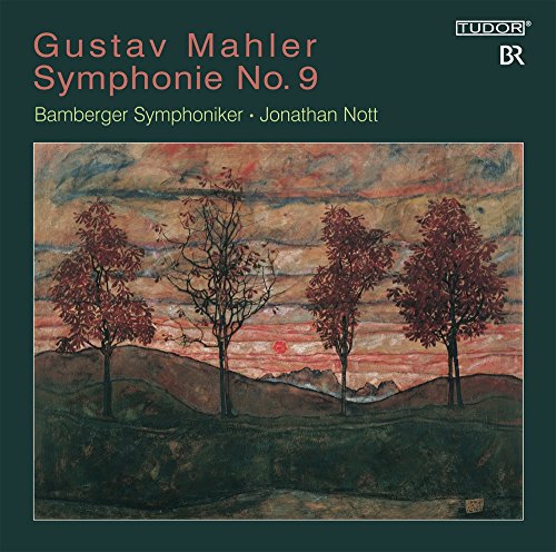 CD cover for Mahler’s Symphony No. 9 featuring a landscape painting.