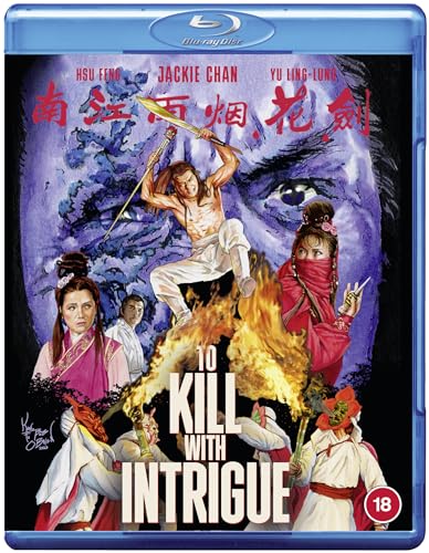Blu-ray cover for "To Kill With Intrigue" featuring martial arts action scene.