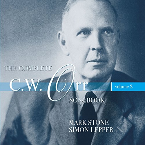 CD cover featuring a portrait of composer C.W. Orr, with text details.
