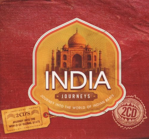 CD cover for “India Journeys” featuring the Taj Mahal.