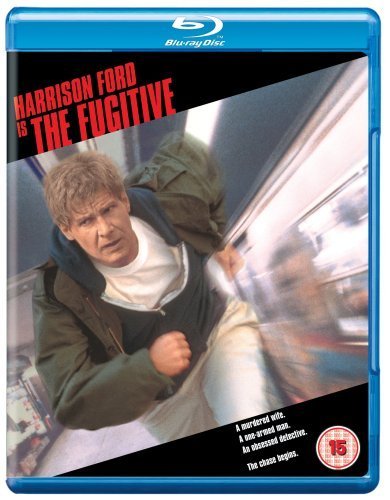 Blu-ray cover art showing Harrison Ford running with a motion-blurred background.