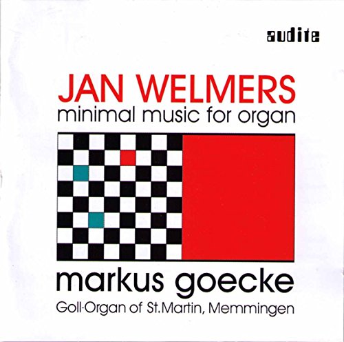 CD cover for "Minimal Music for Organ" by Welmers and Goecke.