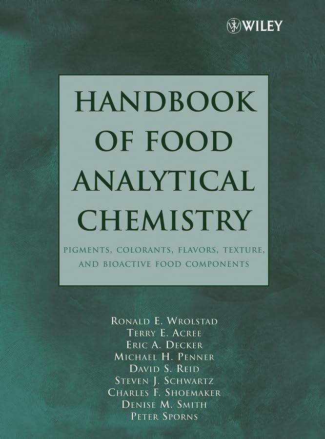 Handbook of Food Analytical Chemistry: Pigments