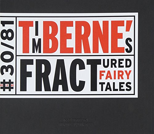 CD cover for Tim Berne’s “Fractured Fairy Tales” with bold red and black text.