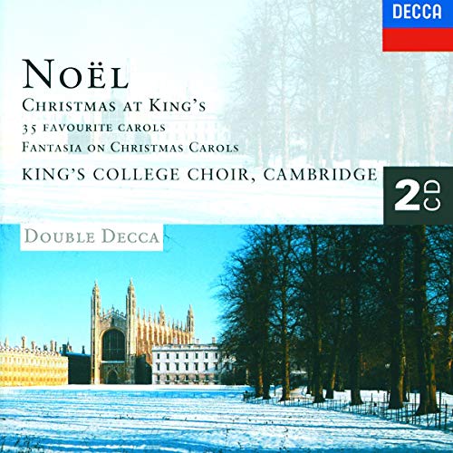 CD cover for “Noël - Christmas at King’s” featuring King’s College Chapel.