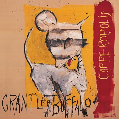 Album cover for Grant Lee Buffalo’s “Copperopolis” featuring painted tiger stripes.