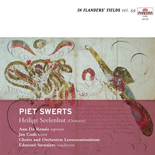 CD cover with ornate, colorful illustration of figures and musical notation.