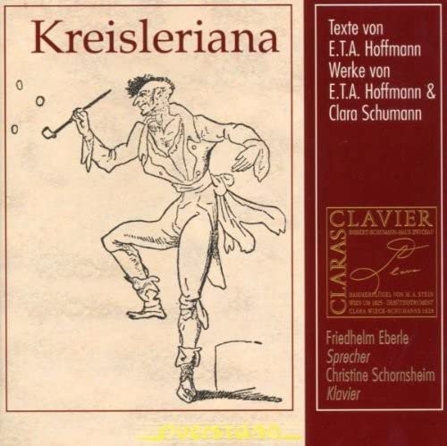 CD cover: sketch of a man juggling, text listing composers and performers.