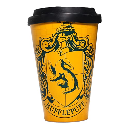 Travel Mug Rpet (400Ml) - Harry Potter (Proud Hufflepuff)