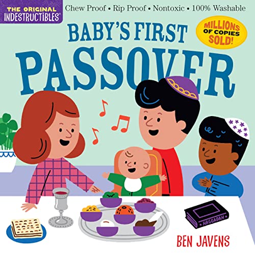 Indestructibles: Baby’s First Passover : Chew Proof · Rip Proof · Nontoxic · 100% Washable (Book for Babies, Newborn Books, Safe to Chew)