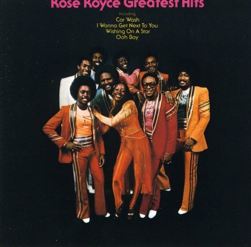 Rose Royce “Greatest Hits” CD cover featuring a group portrait.