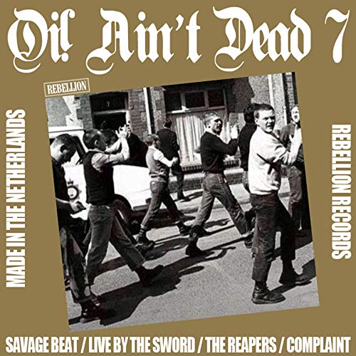 CD cover: black and white photo of a street protest scene.