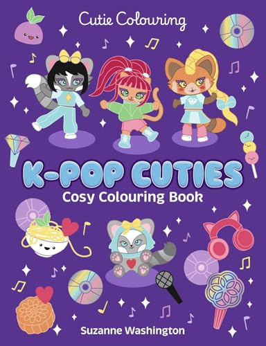 K-pop Cuties Colouring Book