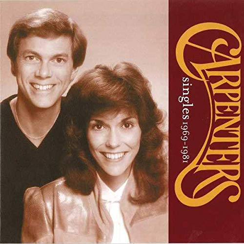 Carpenters album cover featuring portraits of Richard and Karen Carpenter.
