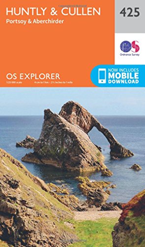 OS Explorer Map (425) Huntly and Cullen (OS Explorer Paper Map) (OS Explorer Active Map)