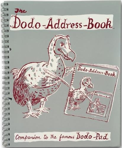 Dodo Address Book (Upcycled - RING-BOUND): A Companion to the famous Dodo Pad diary