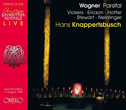 CD cover for Wagner’s *Parsifal* live recording, Bayreuth, 1964.
