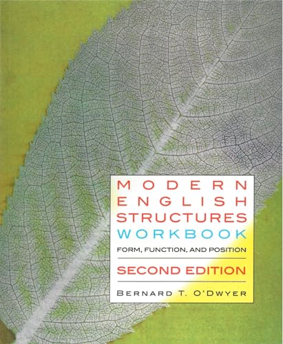 Modern English Structures Workbook - Second Edition : Form, Function, and Position
