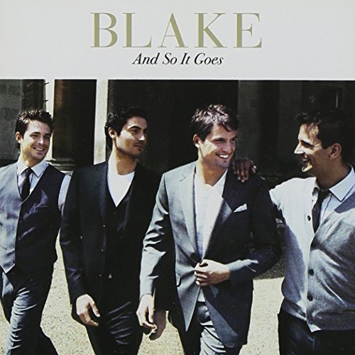 CD cover for Blakeās āAnd So It Goesā featuring four men in suits.
