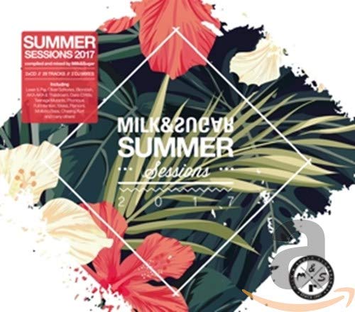 CD cover: tropical flowers and leaves with "Summer Sessions 2017" text.