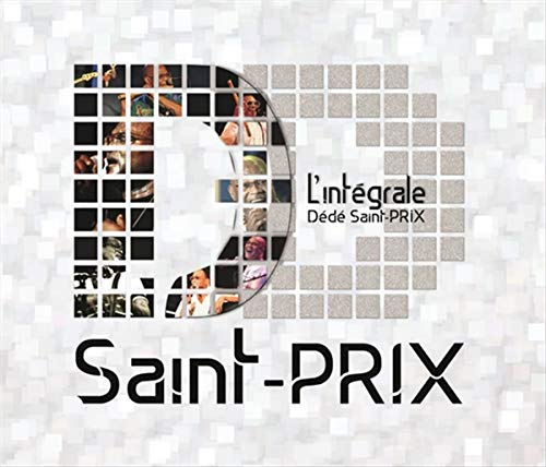 CD cover for “L’intégrale” by Saint-Prix, featuring mosaic imagery.
