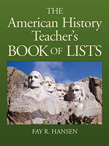 American History Teachers Book of Lists