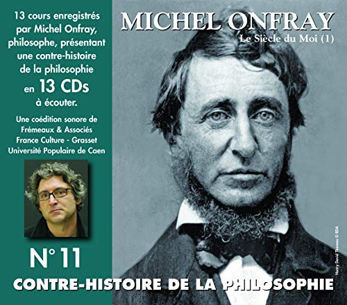 CD cover featuring a portrait of Michel Onfray and smaller inset image.