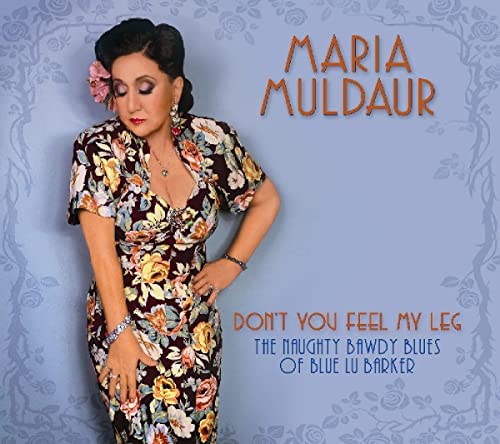 Maria Muldaur CD cover featuring a portrait of the singer in a floral dress.