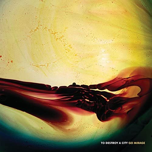 CD album cover: abstract swirling paint in yellow, red, and teal.