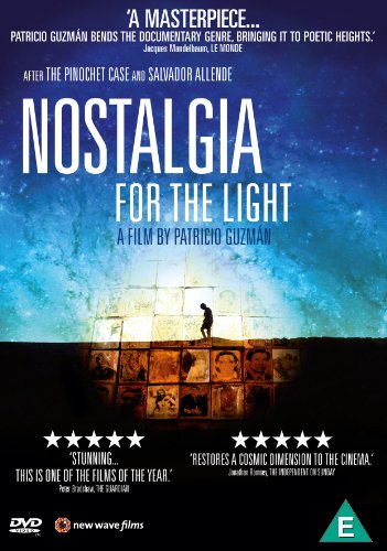 DVD cover for "Nostalgia For The Light" featuring a silhouetted figure.