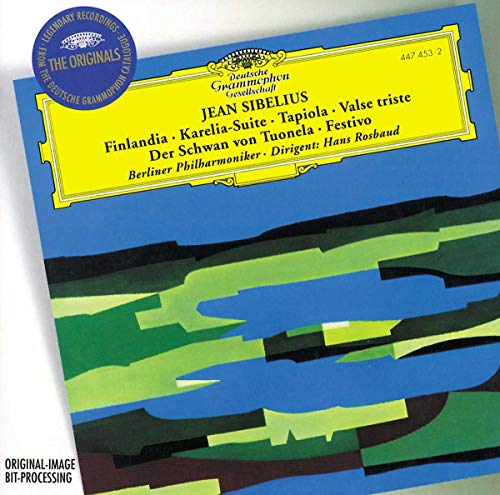 CD cover for Sibelius orchestral works by Berliner Philharmoniker.