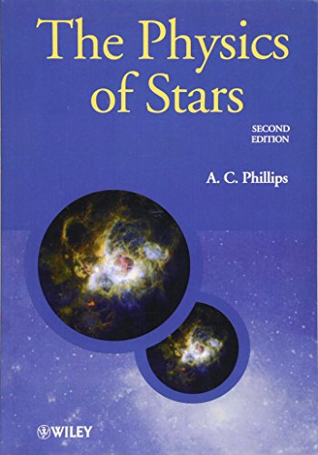Book cover: “The Physics of Stars,” second edition, with nebula image.