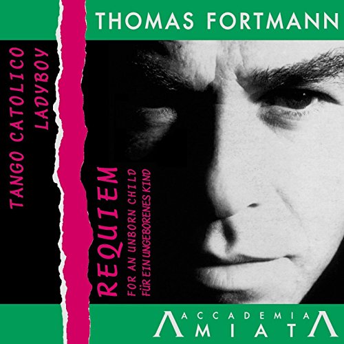 CD cover: black and white portrait of Thomas Fortmann, text overlay.