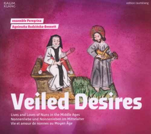 CD cover depicting a nun and Christ with a lute, medieval style.