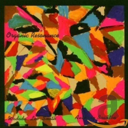 CD cover with abstract, colorful brushstrokes and artist names.