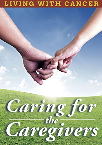 DVD cover showing two hands clasped, with text āLiving With Cancerā.