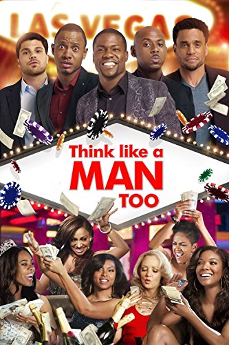 “Think Like a Man Too” DVD cover featuring a cast of actors and casino imagery.
