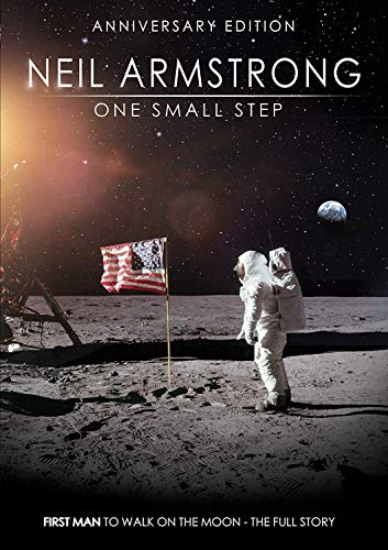 DVD cover showing an astronaut standing on the moon next to an American flag.