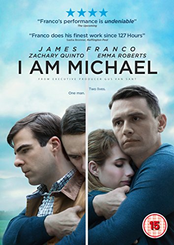 DVD cover for “I Am Michael” featuring James Franco and Emma Roberts.